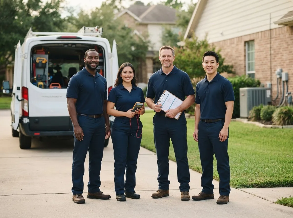 Certified HVAC technician near Houston, MO